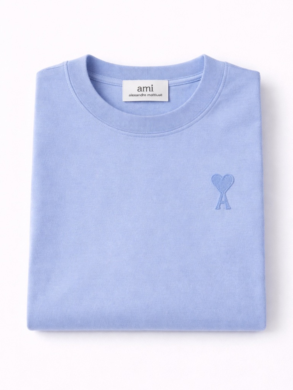 AMI Paris Ami de Coeur T-Shirt XXL Unisex Blue